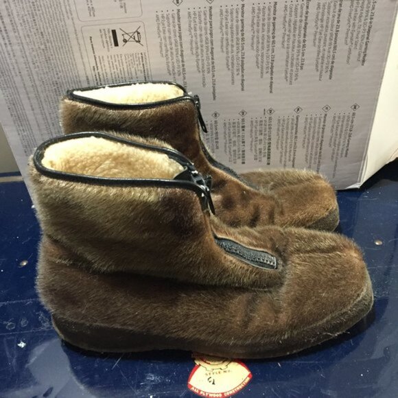 VINTAGE FUZZY JACKETS SIZE S - Picture 3 of 3